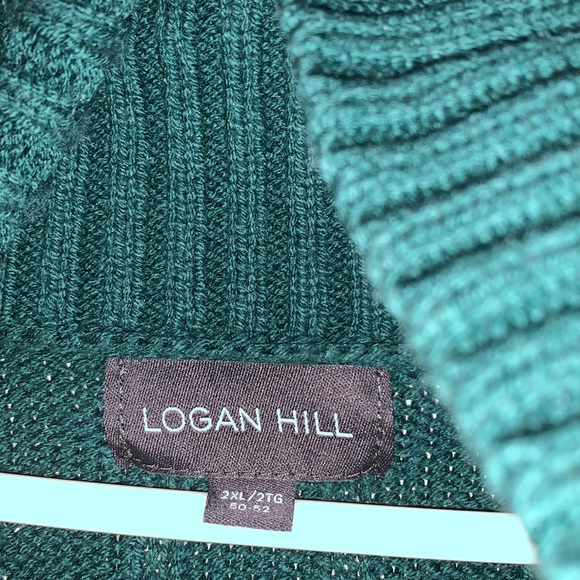Green Logan Hill Sweater - Picture 3 of 3